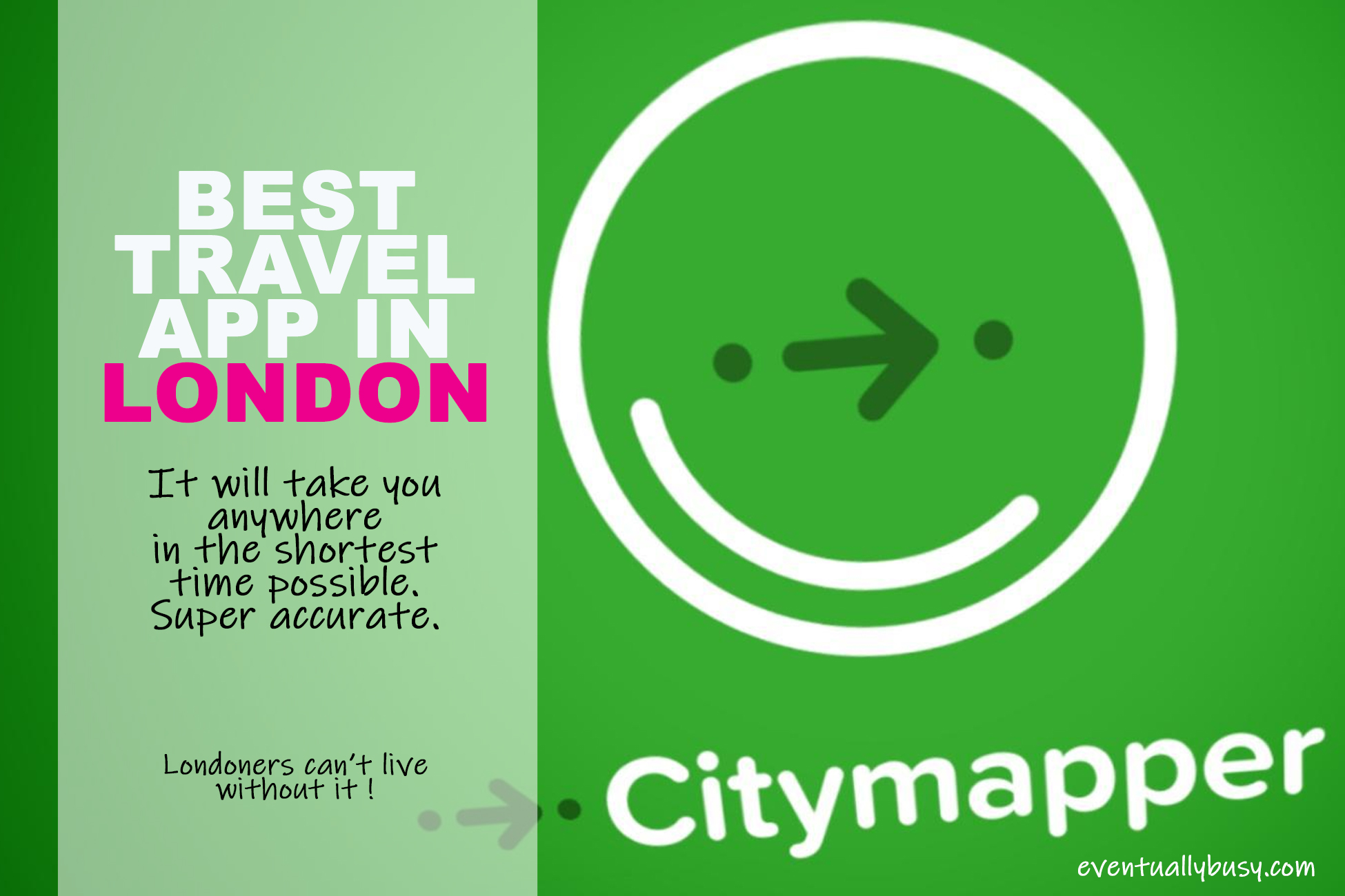 CityMapper Best Travel App in London | Londoners cant live without it!