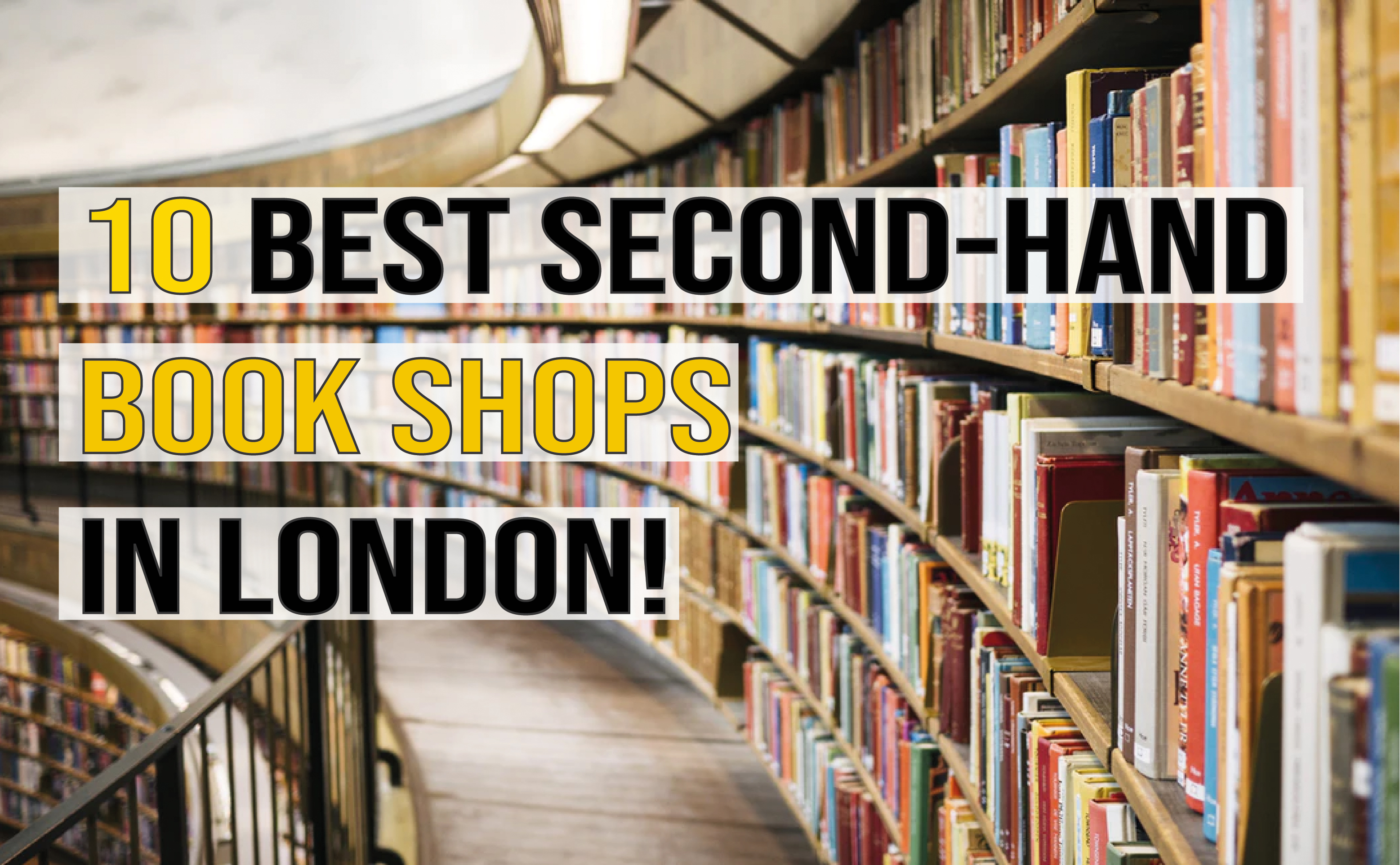 Best Vintage Book Stores in London